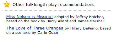 recommendedhighschoolplays